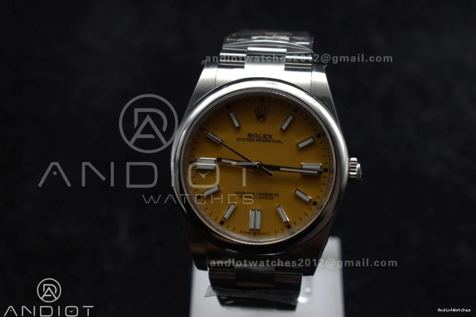 Perpetual Clean 1:1 Yellow OnTrend 937 Best 41mm Edition VR Oyster 904L 124300 Steel Dial 1117